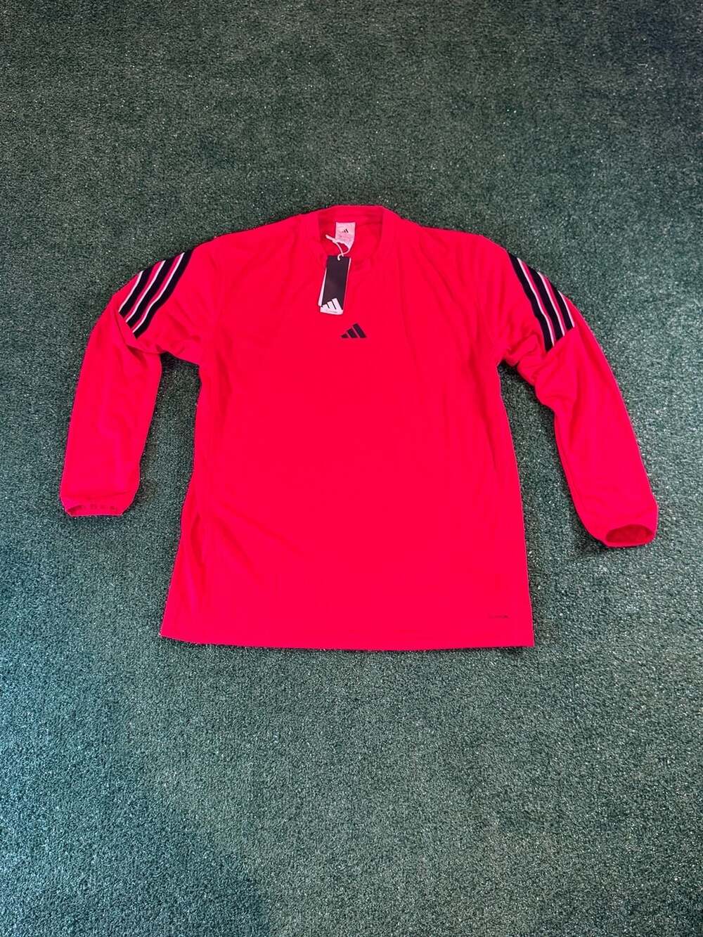 Adidas Crazylite LS Size L Pure Ruby Long Sleeve Basketball Shirt